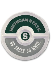 Michigan State Spartans 15in Round Serving Tray