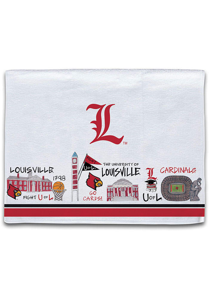 louisville cardinals rally towel