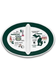 Michigan State Spartans 16.5 inch x 11.25 inch Serving Tray