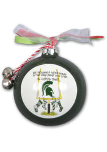 Michigan State Spartans Stocking Ornament