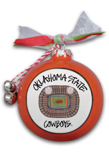 Oklahoma State Cowboys 3.5 inch diameter Ornament