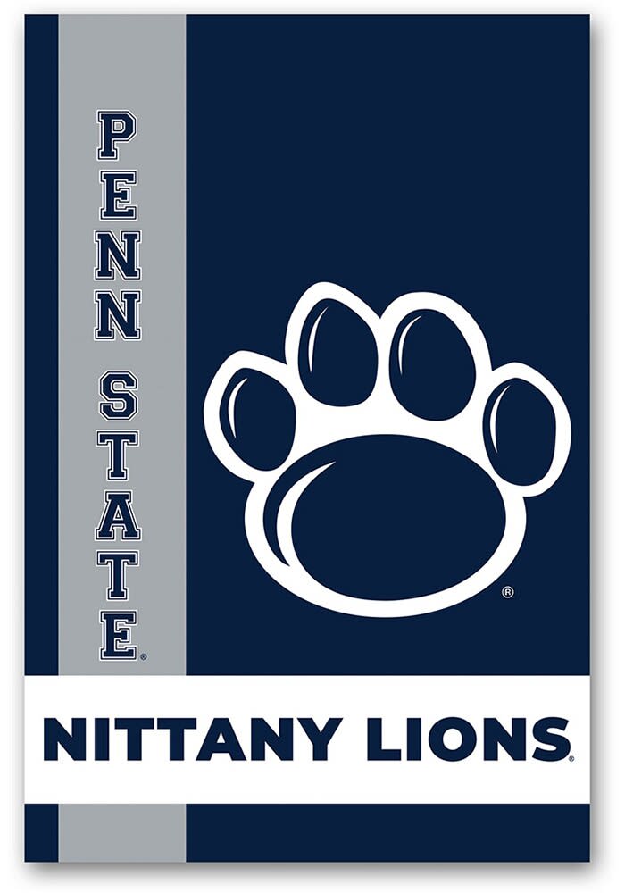 Bandiera Penn State Nittany Lions 3x5 Piedi – Banner Sfondo Blu Con Logo – Nuova