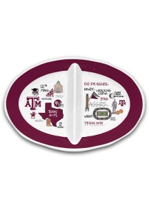 Texas A&amp;M Aggies 16.5 inch x 11.25 inch Serving Tray