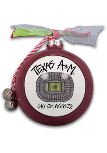 Texas A&amp;M Aggies 3.5 inch diameter Ornament - Maroon