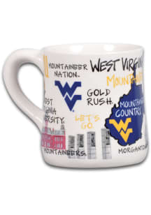 West Virginia Mountaineers 20 oz. Mug
