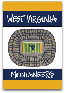 West Virginia Mountaineers 2-Sided Garden Flag