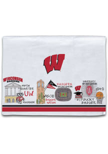 Wisconsin Badgers 16 inch x 26 inch Towel