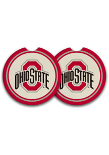 Ohio State Buckeyes 2 Pack Car Coaster - Red