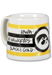 Iowa Hawkeyes 16oz Stripe Mug