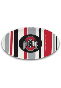 Ohio State Buckeyes 6.75 x 12.25 Oval Melamime Serving Tray