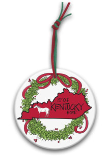 Kentucky 4in Diameter Ornament