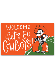 Oklahoma State Cowboys Door Door Mat
