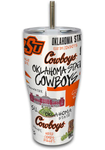 Oklahoma State Cowboys Stainless Stainless Steel Tumbler - Orange