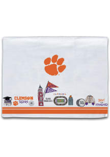 Clemson Tigers 16x26 Campus Icons Towel