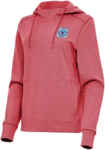 Antigua Coast Guard Womens Red Justice Hooded Sweatshirt