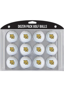 Marquette Golden Eagles Dozen Pack Golf Balls