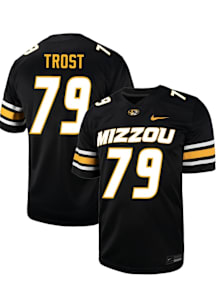 Keagen Trost  Nike Missouri Tigers Black Football NIL Football Jersey
