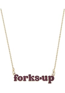 Arizona State Sun Devils Enamel Slogan Necklace