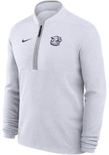 Nike K-State Wildcats Mens White Victory Long Sleeve Qtr Zip Pullover