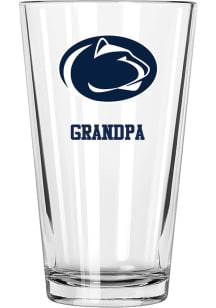 White Penn State Nittany Lions Grandpa 16 oz Pint Glass