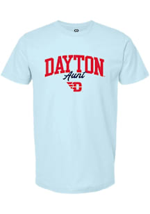 Summit Sportswear Dayton Flyers Womens Light Blue Aunt Short Sleeve T-Shirt