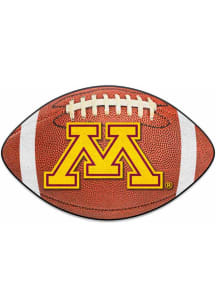 Brown Minnesota Golden Gophers Football Logo Interior Rug