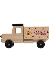Iowa State Cyclones Wooden Toy Truck Car