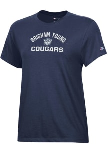 Champion BYU Cougars Womens Blue Core Short Sleeve T-Shirt