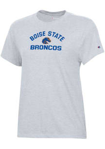 Champion Boise State Broncos Womens Grey Core Short Sleeve T-Shirt