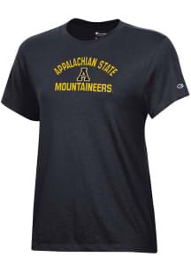 Champion Appalachian State Mountaineers Womens Black Core Short Sleeve T-Shirt