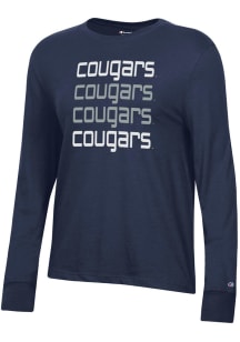 Champion BYU Cougars Womens Blue Core LS Tee