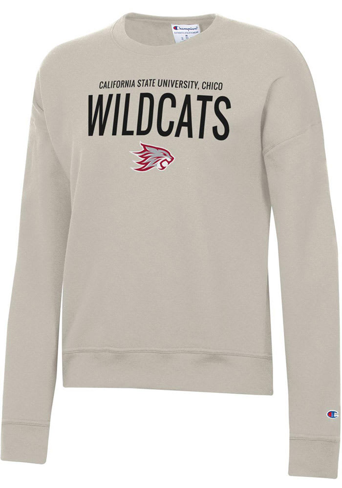 Chico State University Wildcats Champion hoodie sweatshirt-White – Shop  College Wear