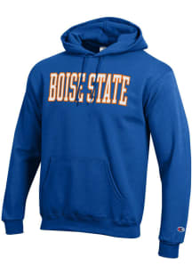 Champion Boise State Broncos Mens Blue Powerblend Long Sleeve Hoodie