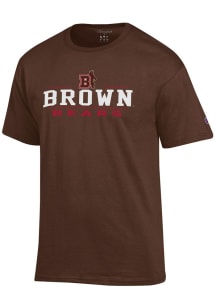 Champion Brown Bears Brown Jersey Short Sleeve T Shirt