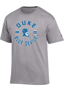 Champion Duke Blue Devils Grey Jersey Short Sleeve T Shirt