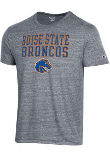 Champion Boise State Broncos Grey Tri-Blend Short Sleeve Fashion T Shirt