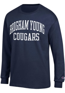 Champion BYU Cougars Blue Jersey Long Sleeve T Shirt