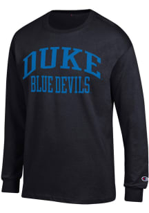 Champion Duke Blue Devils Black Jersey Long Sleeve T Shirt