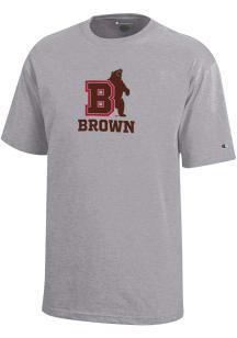 Champion Brown Bears Youth Grey Core Short Sleeve T-Shirt