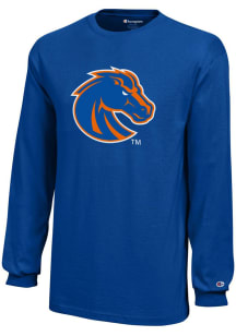 Champion Boise State Broncos Youth Blue Core Long Sleeve T-Shirt
