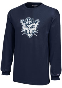 Champion BYU Cougars Youth Blue Core Long Sleeve T-Shirt
