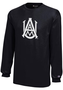 Champion Alabama A&amp;M Bulldogs Youth Black Core Long Sleeve T-Shirt