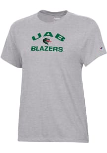 Champion UAB Blazers Womens Grey Core Short Sleeve T-Shirt