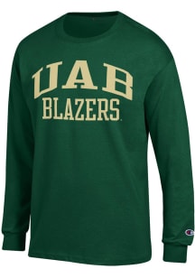 Champion UAB Blazers Green Jersey Long Sleeve T Shirt