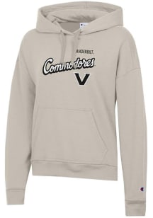 Champion Vanderbilt Commodores Womens Brown Powerblend Hooded Sweatshirt