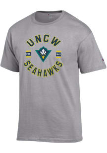 Champion UNCW Seahawks Grey Jersey Short Sleeve T Shirt