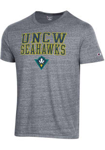Champion UNCW Seahawks Grey Tri-Blend Short Sleeve Fashion T Shirt