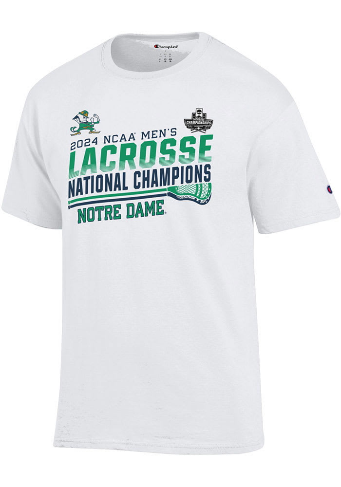 Champion Notre Dame Fighting Irish White 2024 NCAA Lacrosse