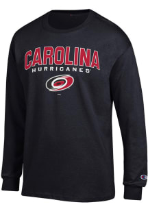 Champion Carolina Hurricanes Black Jersey Long Sleeve T Shirt