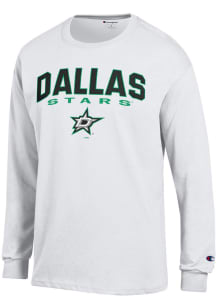 Champion Dallas Stars White Jersey Long Sleeve T Shirt